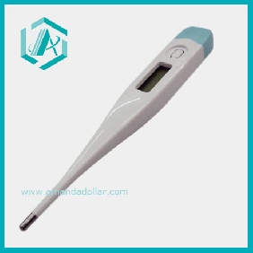 Wholesale White Straight  Electrical Thermometer, 1 Watch Battery, Taking Temperature