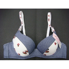 Wholesale All Cotton Denim Fabric+QQ Pattern Printing, Soft Sponge, Amphibious Baldric
