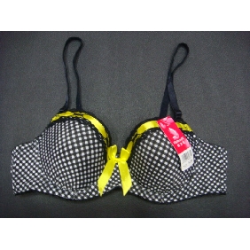 Wholesale Simple And Practical Printing Bra Matched With Bowtie And Amphibious Baldric