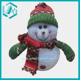 Kids Preferred The Cute Snowman Toy With Beatiful Light