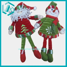 New Snowman Christmas Toy With Colorful Clothes