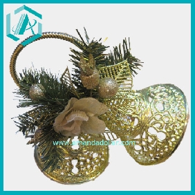 Wholesale Vintage Yellow  Hard  Plastic Small Belll Ornament