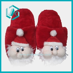 Wholesale Christmas shoes gift with a Santa Clause on the vamp