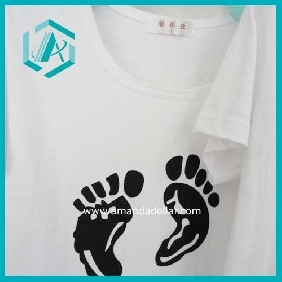 Wholesale Summer apparel girl's short sleeves white cotton for all size on sale