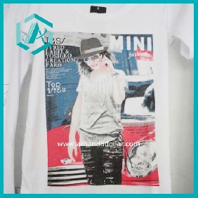 Wholesale Eyeball Cycling ladies' T-Shirt tops at Short Sleeve modern design white on sale
