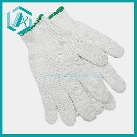 Wholesale White cotton gloves online pair only 0.12 USD on sale