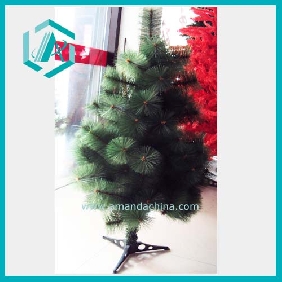 Wholesale 47.2" green beautiful artificial Christmas tree made of pine needle for Christmas holidays