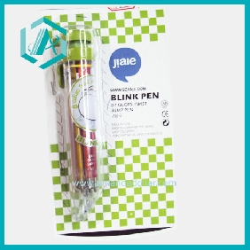 Wholesale Brand new multicolor ball point pen blink pen office and shool supplies