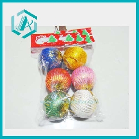Wholesale Colorful Christmas decorating ball ornament home decoration Christmas tree decoration