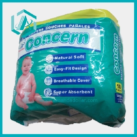Wholesale Baby natural soft easy fit design and breathable cover diapers trumpet size