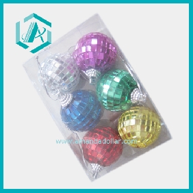 Wholesale Popular Christmas tree ornament colorful glass ball useful home decoration