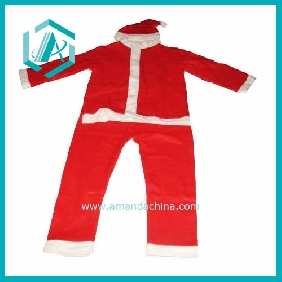 Wholesale 2010 newest style cotton-polyester Christams suite for Christmas days dressing