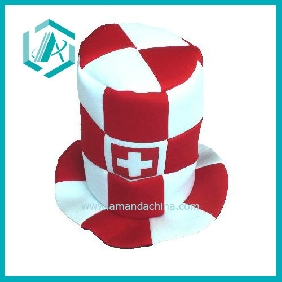 tall cotton polyester Christmas cap&hat  for christmas day dressing