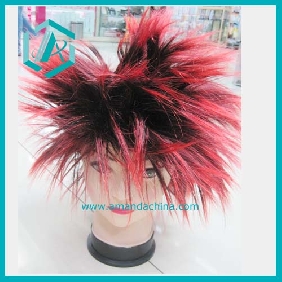 Wholesale Fashion Rose Color Branching Wig Suitable for Males and Females