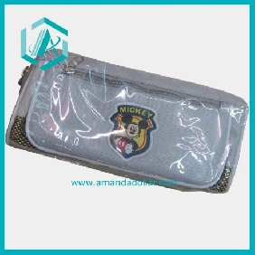 Wholesale Fashionable school supplies pencil case with white cartoon  Micky mouse pattern fascinate kids