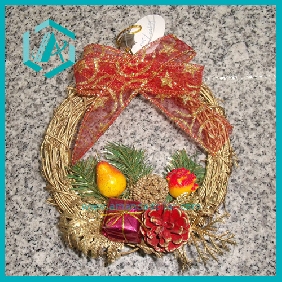 Wholesale Nice Look Good Shape Golden and Red Christmas Gifts