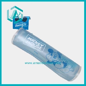 Wholesale Lovely cartoon bluek roller pencil case with Micky mouse style suitable for kids gift