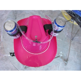 Wholesale 2010 new beer helmet Cowboy drinking hat with different colors Beer hat