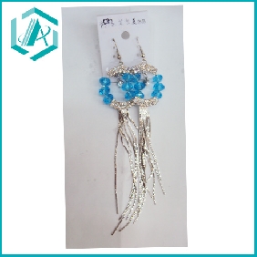 Wholesale Whole sale beautiful silver plating elegant earring nice decoration for ladies