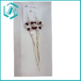 Wholesale New sparkly and elegant fashion earring made in China on sale