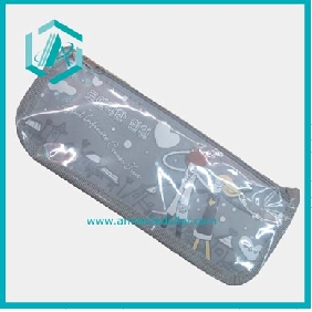 Wholesale 2010 Pretty Newly Designed Grey Pencil Case with Large Space