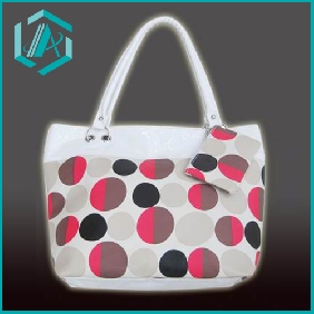 Wholesale 2010 new Promotional leather cloth Beach bags ladies' tote