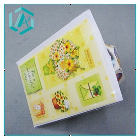 Wholesale Thank you music greeting card made of paper with envelope on sale