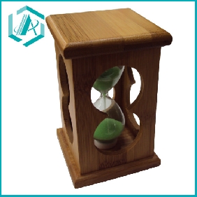 Wholesale Cool design good ornamnet hour glass gift made of wood and craft sand