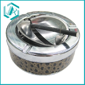 Wholesale New colour stainless steel ashtray with various patterns