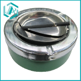 Wholesale 2010 low price colour stainless steel ashtray promotion-made in CHINA