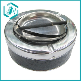Wholesale 2010 low price colour stainless steel ashtray promotion-made in CHINA