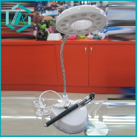 Wholesale 2010 simple design Office and shool use portable flexible desk lamp LED light