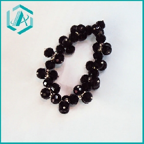 Wholesale High Quality Fashion Dark Black Crystal Beaded Bunch Bracelet