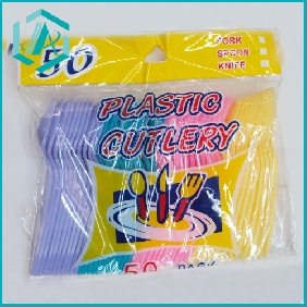 Small Plastic Disposable Knive and Forks Cutlety Perfect for Party Use