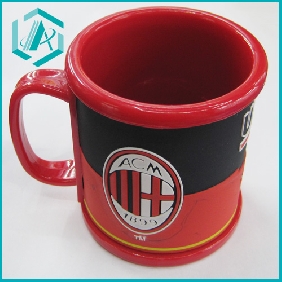 Wholesale 2010 fashion SOCCER fan mug-ceramic, plastic, rubber, different  logo, AC MILAN