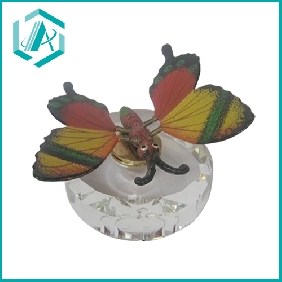 Wholesale Pretty Colorful Butterfly Design Crystal Car Perfume, Best Crystal Gift