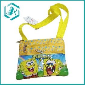 Wholesale Good nice cartoon SpongeBob children saddlebags and panniers on sale