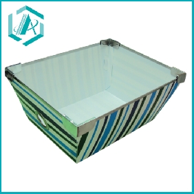 Wholesale 2010 New Elegant Striped colorful  PVC Fruit holder