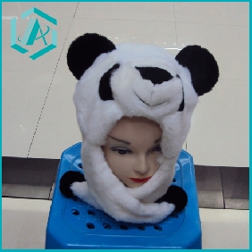 Wholesale Newest warm panda animal hats, 2010 style