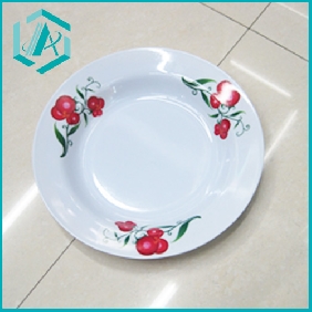 Wholesale Classical Promotional Plastic Top Quality dish with flower Printe/serving trays