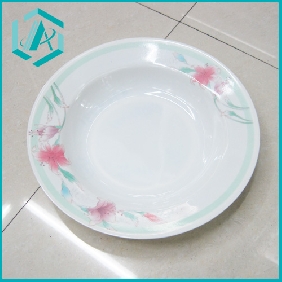 Wholesale Classical Plastic Top Quality Dish with fresh print/ serving trays