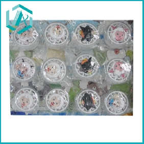 Wholesale round rapidly plastic non-polluted relaxing flashing yo-yos