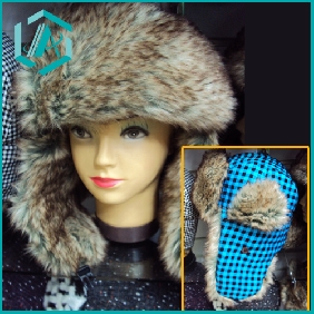 2010 newest design Leifeng Plush Beanie cap