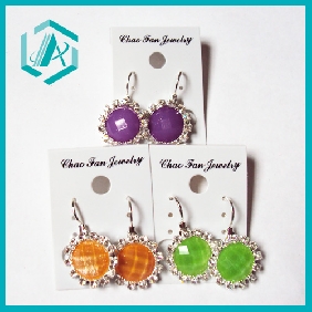 Wholesale New dangle crystal earring with fashion design in promotion