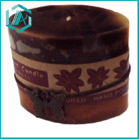 pareffin holiday craft candle