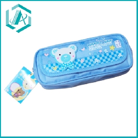 Wholesale 2010 lovely cartoon nylon pencil case pencil bag with n-tiers