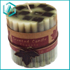 lovely wave shape craft candle