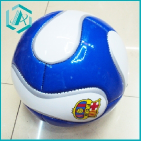 Wholesale PVC handsewn footbal, soccer ball, four colours mixed, stock football