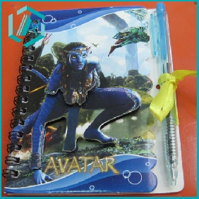 Wholesale popular Avatar daily notebook with a pen