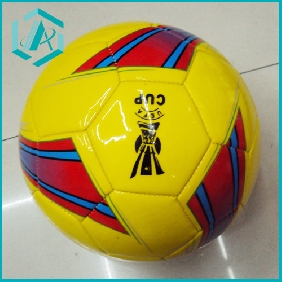 Wholesale 2010 PVC handsewn footbal, soccer ball, four colours mixed, 400g